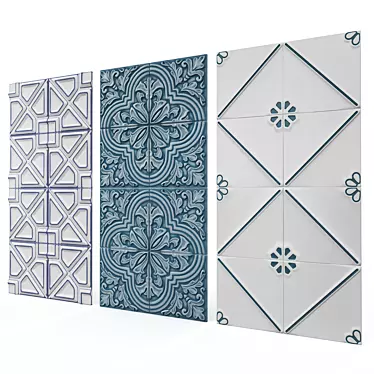 Grazia Formelle: Stylish Ceramic Tiles 3D model image 1 