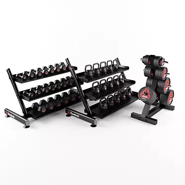 Rebook Gym Gear: Transform Your Workout 3D model image 1 