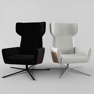 Lucca Chair: Versatile Elegance 3D model image 1 