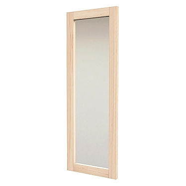 Modern Framed Mirror, 2000mm Height 3D model image 1 