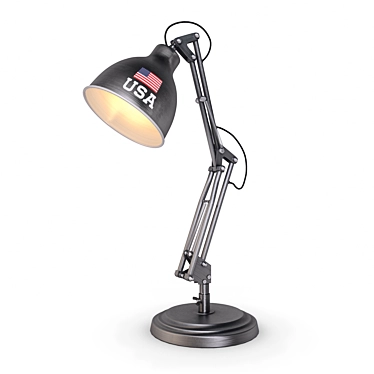 Stylish Andrews Paterson Desk Lamp 3D model image 1 