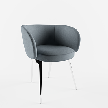 Sleek Design Chair 3D model image 1 