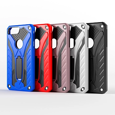 I7+ Protective Phone Case 3D model image 1 