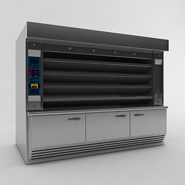 Premium Deck Oven 3D model image 1 