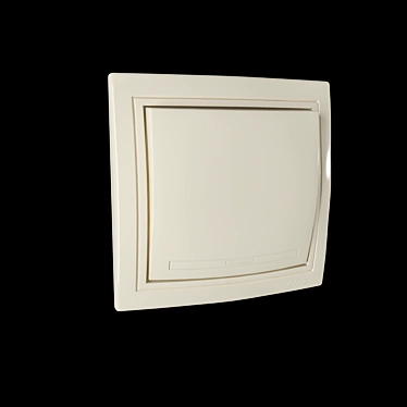 Lezard Electric Switch - Glossy Plastic, Sahara Beige 3D model image 1 