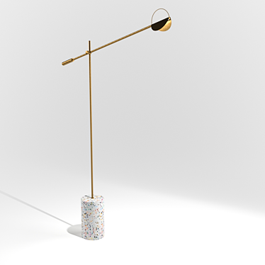 Bolia Leaves: Elegant Floor Lamp 3D model image 1 