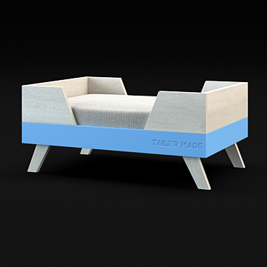 Stylish Loft Cat & Dog Bed 3D model image 1 