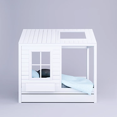 Dreamer's House Bed 3D model image 1 