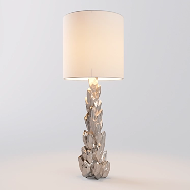 Natural Stone Lamp 3D model image 1 
