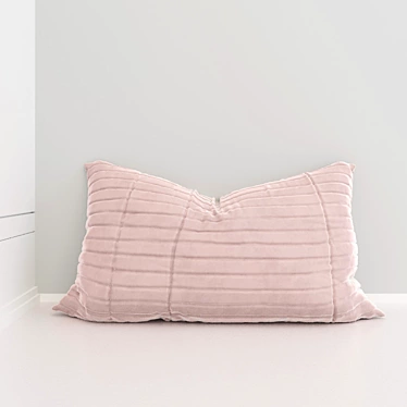 Velvet Deco Cushion - Luxury for Your Render 3D model image 1 