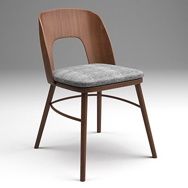 Antwerpen: Stylish and Comfortable Chair by DEEP HOUSE 3D model image 1 