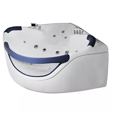 Corner bathtub with GEMY G9025-II B seat