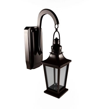 Sleek 3D Lamp 3D model image 1 