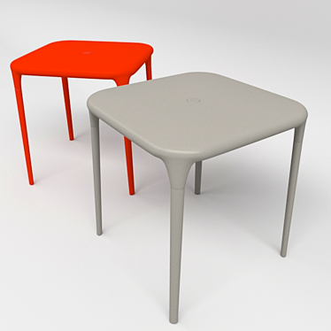 Sleek Air Table: The Perfect Blend of Style and Functionality 3D model image 1 