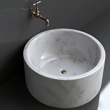 Pozzo Salvatori - Elegant Sink 3D model image 1 