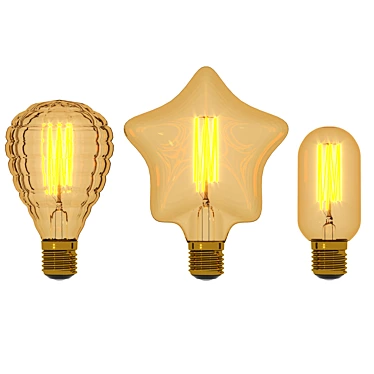 Vintage Edison Bulb - Lampatron 3D model image 1 