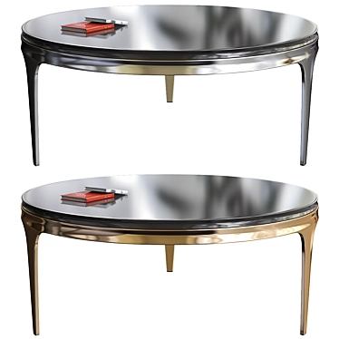 Elegant Frida Coffee Table 3D model image 1 