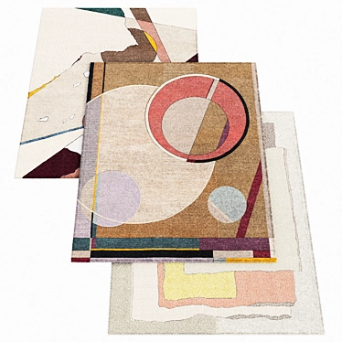 Iconic Jazz Deco Rugs 3D model image 1 