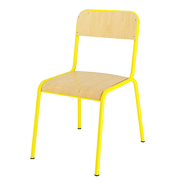 ErgoClass School Chair 3D model image 1 