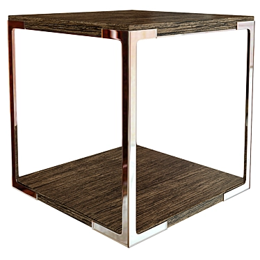 Modern Truman Side Table 3D model image 1 