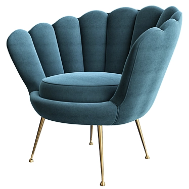 Trapezium Chair: Elegant and Versatile 3D model image 1 