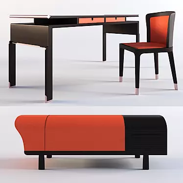 Modern Italian Furniture Set: Dimensione Chi Wing Lo 01 3D model image 1 