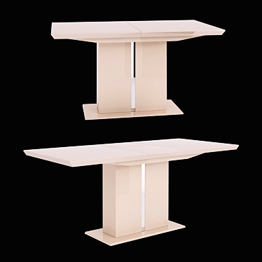 Nikolas Amsterdam Folding Table 3D model image 1 