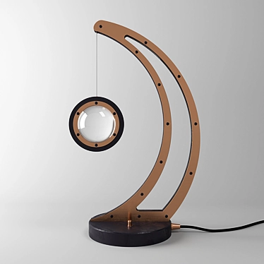 Sunset Renaissance Table Lamp 3D model image 1 