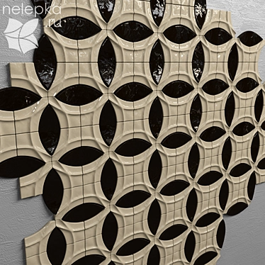 Algol: Handcrafted Tile with Classic Design 3D model image 1 