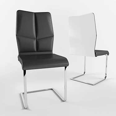 Modern Black Chair Signal H-422 3D model image 1 