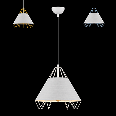 Freya Mimi Pendant Light 3D model image 1 