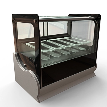 Starfood F-A530V: Simple Display Freezer 3D model image 1 