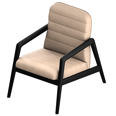 Horm Carnaby Armchair: Stylish and Comfortable 3D model image 1 