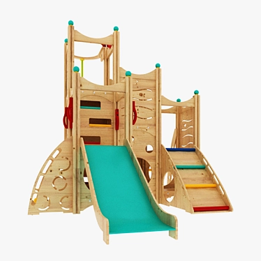 Ultimate Fun Zone Playset 3D model image 1 