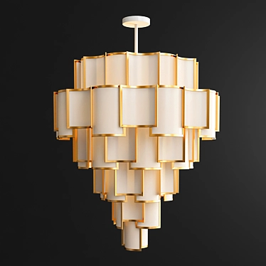 Elegant Light Shades - Officina Luce 3D model image 1 