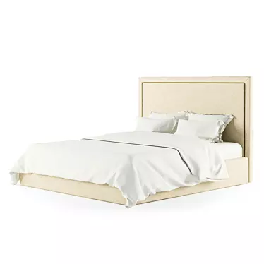 Marko Kraus Cleo Bed 180: Stylish and Spacious 3D model image 1 