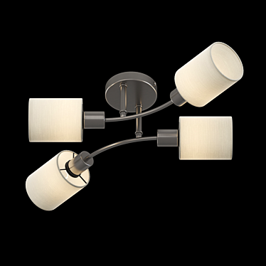 Freya Vivian Ceiling Light FR5003CL-04N 3D model image 1 