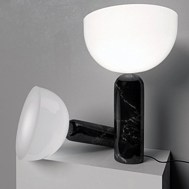 Table lamp, sconce Kizu table lamp Black Marble, Large by New Works