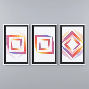 Collection of paintings geometric abstraction 06