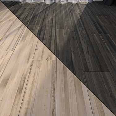  HD Parquet Floor Set 3: Exquisite Textures for Stunning Interiors 3D model image 1 