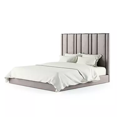 Marko Kraus Ivet Bed 180: Sleek, Stylish, and Spacious 3D model image 1 