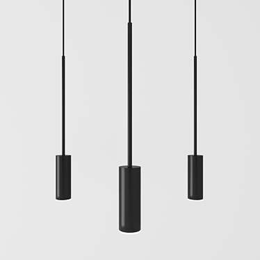 Volta Pendant Light: Modern Elegance 3D model image 1 