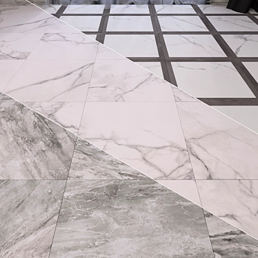 Luxury Marble Floor Collection 3D model image 1 