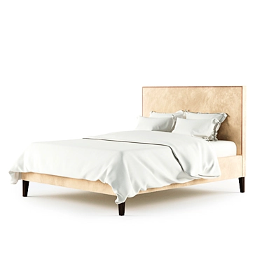 Marko Kraus Modern Bed 180: Sleek and Stylish Sleep Solution 3D model image 1 