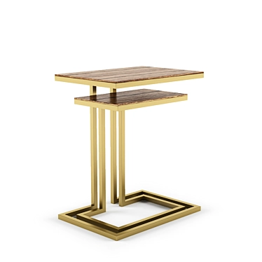 Minimalist Marko Kraus Side Table 3D model image 1 