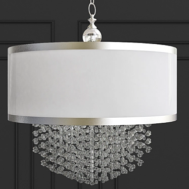 Elegant Bryanna Chandelier 3D model image 1 