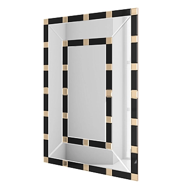 Modern Reflection Mirror Panel 3D model image 1 