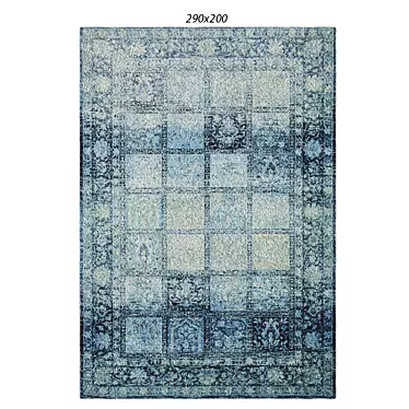 Modern Matilda Rug: Temple & Webster 3D model image 1 