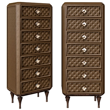 Luxury Bellagio Home Dresser 3D model image 1 