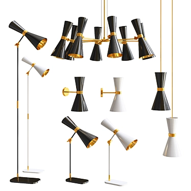 Illuminate your space with the Cairo Light Collection 3D model image 1 